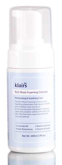 dear klairs foaming cleanser