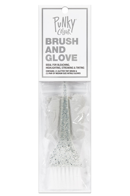 Punky Glitter Brush & Glove Kit-image1