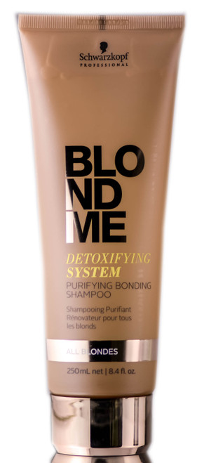 Schwarzkopf BlondeMe Detoxifying System Purifying Bonding Shampoo-image1