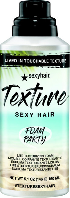 Sexy Hair Texture Foam Party Lite Texturizing Foam