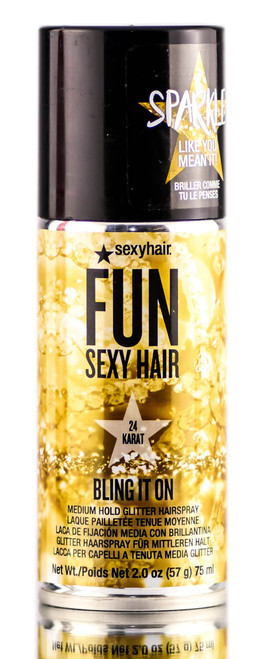 Sexy Hair Fun Sexy Hair Bling It On Medium Hold Glitter Hairspray