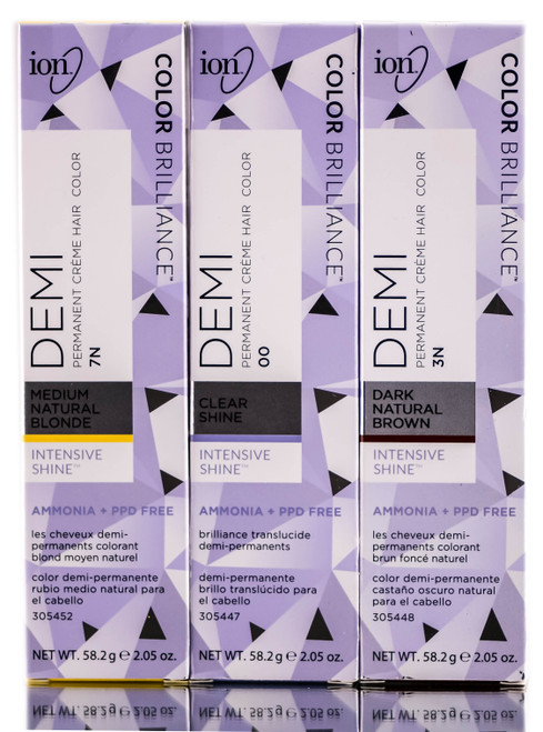Ion Color Brilliance Demi Permanent Creme Hair Color - 2.05 oz-image1