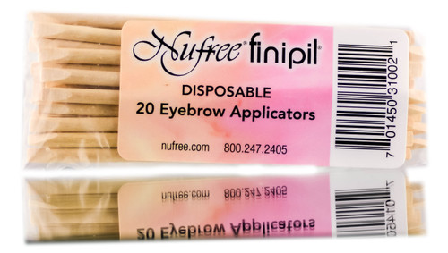 Nufree Finipil Disposable 20 Eyebrow Applicators-image1