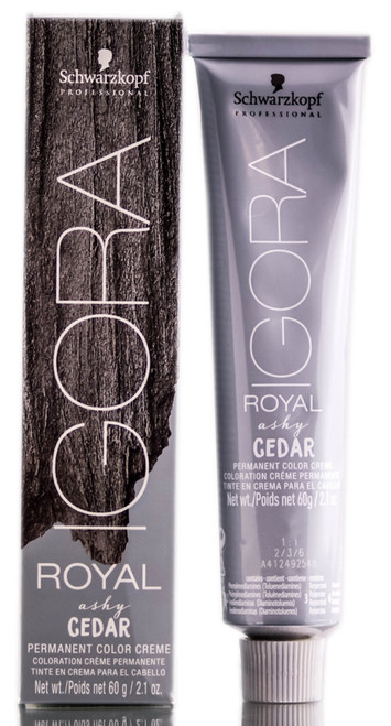 Schwarzkopf Igora Royal Ashy Cedar Permanent Color Creme