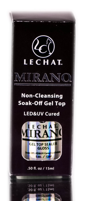 Lechat Mirano Non-Cleansing Soak-Off Gel Top LED & UV Cured-image1