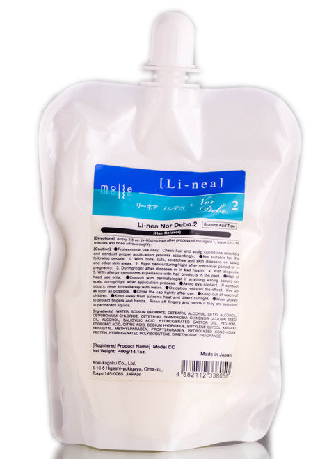 Li-nea Nor Debo. 2 Hair Relaxer Bromine Acid Type-image1
