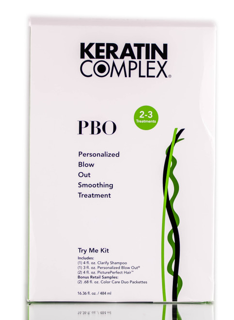 Keratin Complex PBO Personalized Blow Out Smoothing Treatment Try Me Kit-image1