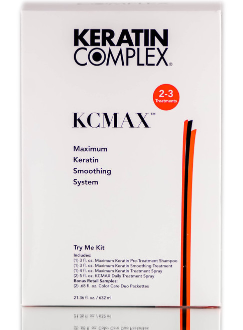Keratin Complex KCMAX Maximum Keratin Smoothing System Try Me Kit-image1