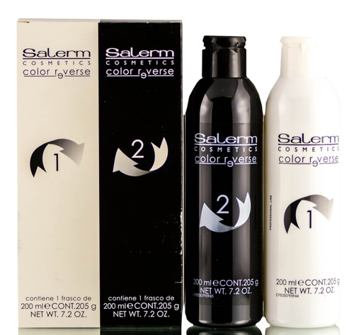 Salerm Color Reverse Hair Color Removal (Step 1 + Step 2)-image1