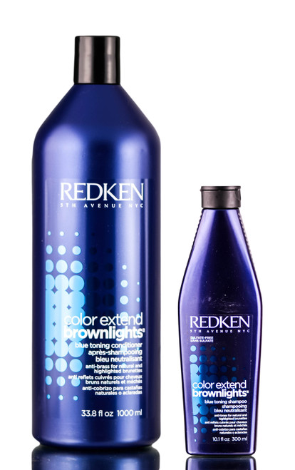 Redken Color Extend Brownlights Blue Toning Shampoo-image1