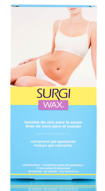 Surgi Wax Honey Body Wax Strips-image1