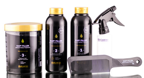 Salerm Kaps Filler Smoothing Therapy Professional Kit-image1