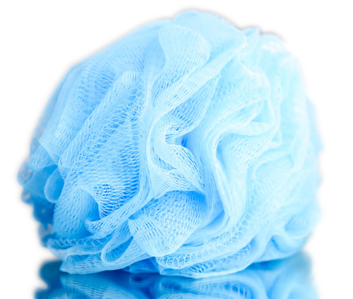 Diane Mesh Original Blue Body Sponge-image1