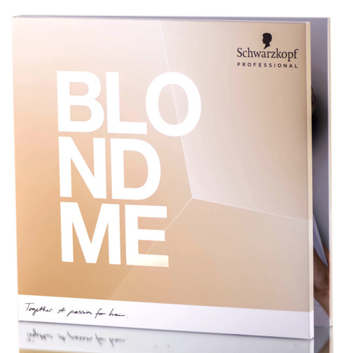 Schwarzkopf Professional BlondMe Hair Dye Swatch Book-image1