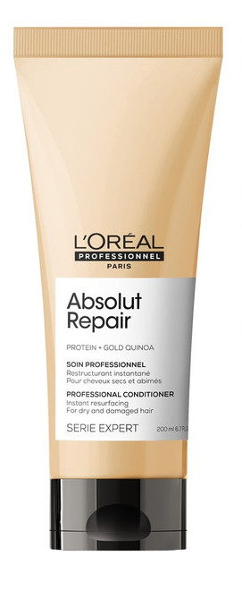 L'Oreal SerieExpert Gold Quinoa+Protein Absolut Repair Resurfacing Conditioner-image1
