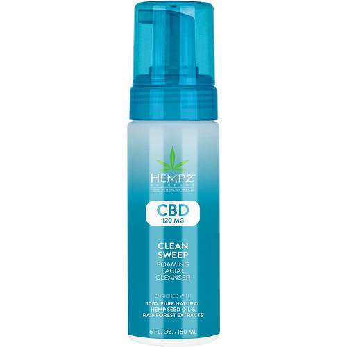 Hempz CBD Clean Sweep Foaming Facial Cleanser-image1