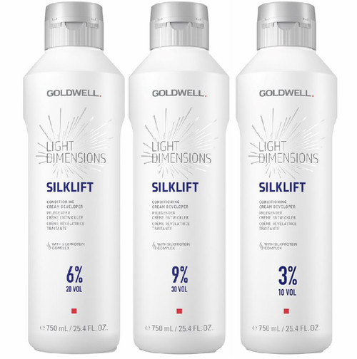 Goldwell Light Dimensions Silklift Conditioning Cream Developer - 25.4 oz-image1