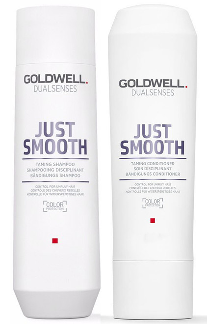 Goldwell Kit -Dualsenses Just Smooth Taming Shampoo & Conditioner