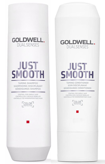 Goldwell Kit -Dualsenses Just Smooth Taming Shampoo & Conditioner-image1