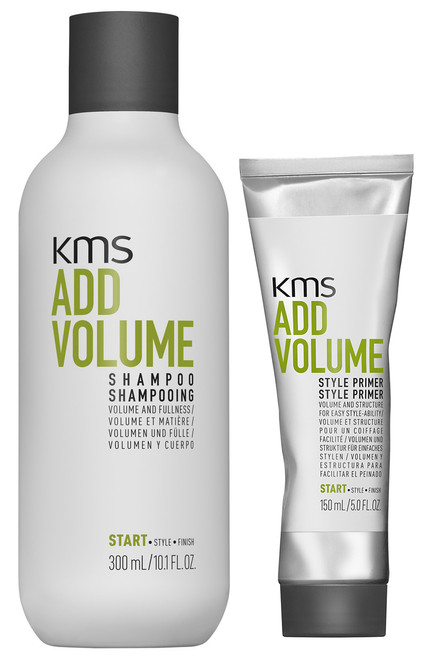 KMS Set - AddVolume Shampoo & Style Primer-image1
