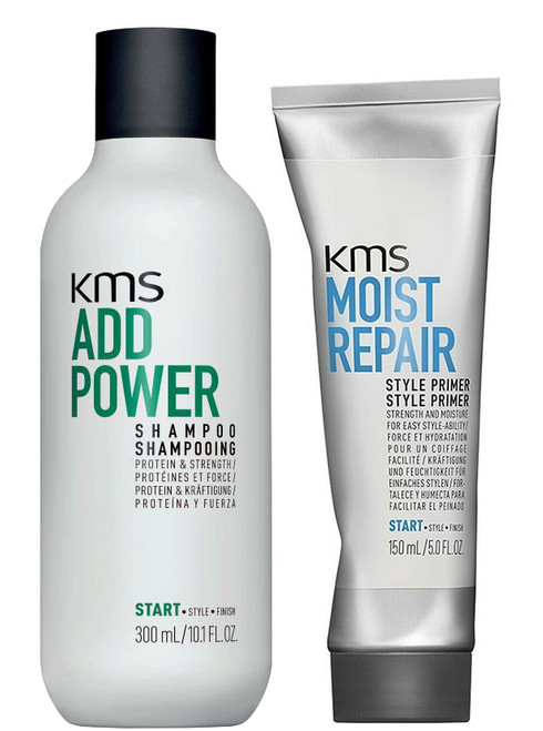 KMS Set - AddPower Shampoo & Moist Style Repair-image1