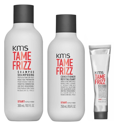 KMS Set - Tame Frizz Shampoo & Conditioner & Style Primer