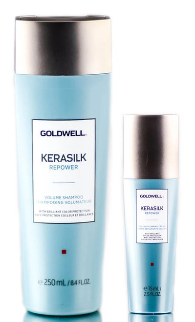 Goldwell Kerasilk Repower Volume Shampoo & Plumping Cream