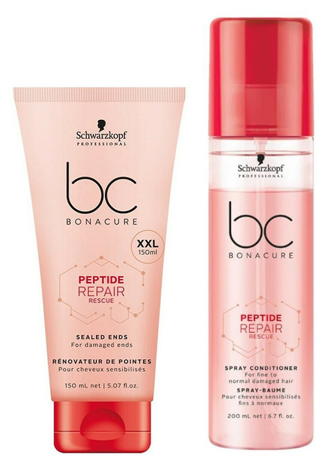 Schwarzkopf BC Bonacure Repair Rescue Sealed Ends & Intense Spray Conditioner-image1