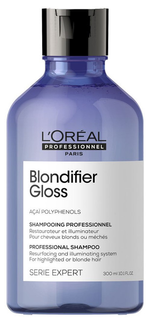 L'Oreal SerieExpert Acai Polyphenols Blondifier Gloss Shampoo for Blonde Hair-image1
