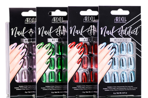 Ardell Nail Addict Metallic Artificial Nail Set -image1