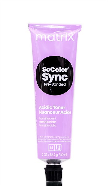 Matrix SoColor Sync Pre-Bonded Acidic Toner Translucent-image1