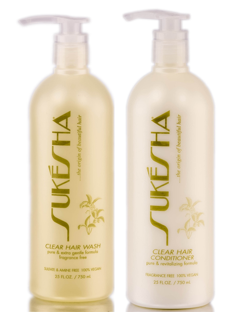 Sukesha Clear Hair Wash & Clear Hair Conditioner-image1
