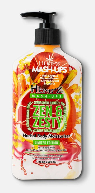 Hempz Mash-Ups LE Zen & Zesty Herbal Body Moisturizer