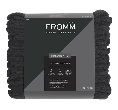 Fromm Colorsafe 12-Pack Cotton Towels-image1