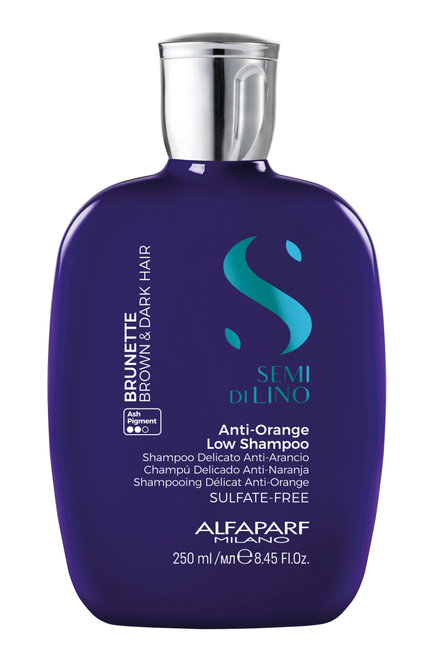 Alfaparf Milano Semi Di Lino Brunette Anti-Orange Low Shampoo-image1