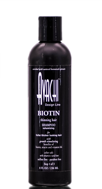 Avachi Design Line Biotin Thinning Hair Shampoo Step 1-image1