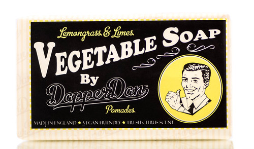 Dapper Dan Lemongrass & Limes Vegetable Soap-image1