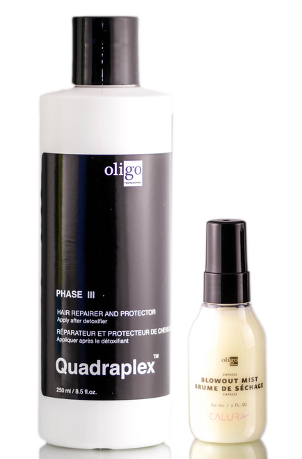 Oligo Quadraplex Phase III Hair Repairer & Express Blowout Mist-image1