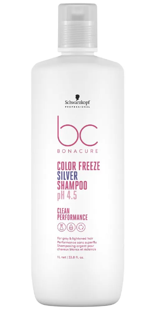 Schwarzkopf BC Bonacure Color Freeze Silver Shampoo pH 4.5 Clean Performance-image1