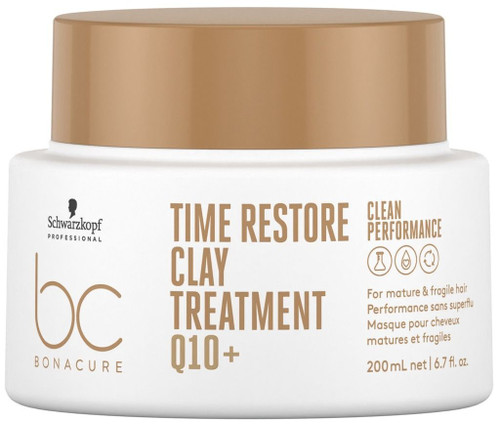 Schwarzkopf BC Time Restore Clay Treatment Q10+ Clean Performance-image1