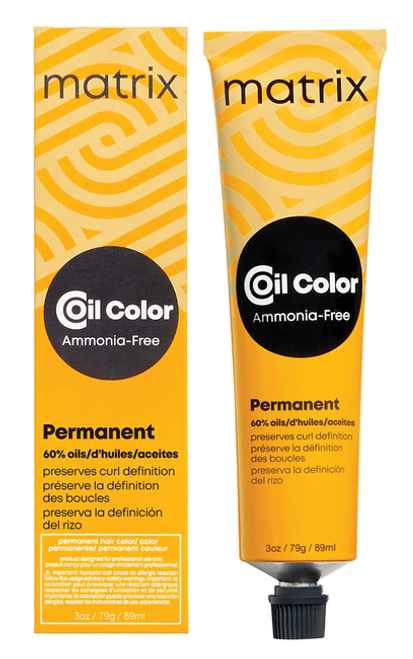 Matrix Coil Color Ammonia-Free Permanent Hair Color (2.6 oz)