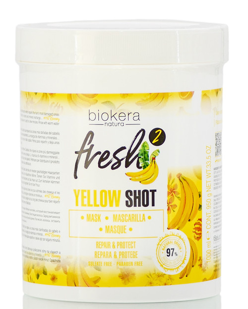 Salerm Biokera Natura Fresh Yellow Shot Mask