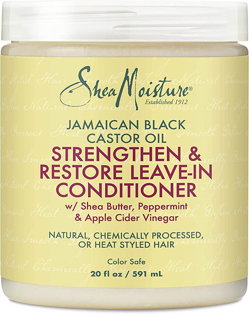 Shea Moisture Jamaican Black Castor Oil Strengthen & Restore Leave-In Conditioner-image1