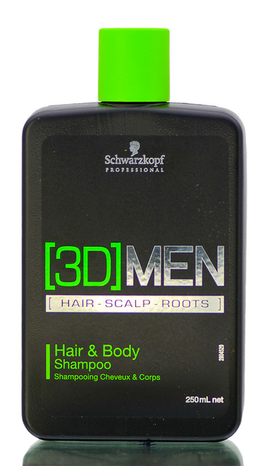 Schwarzkopf Professional 3D Men Hair & Body Shampoo-image1