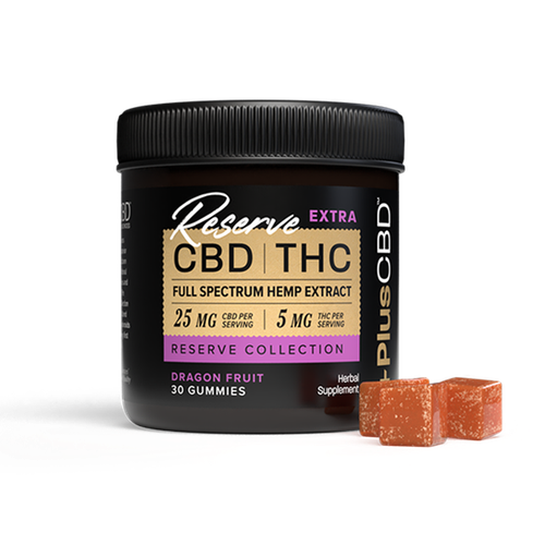 Plus +CBD Reserve Extra THC Collection 25MG/5MG Gummies-image1