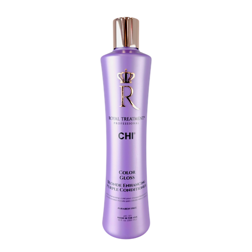 CHI Professional Royal Treatment Color Gloss Blonde Enhancing Purple Conditioner-image1