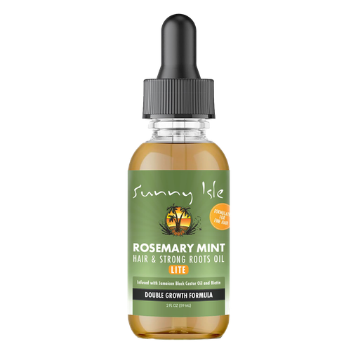 Sunny Isle Jamaican Black Castor Oil Rosemary Mint Hair & Strong Roots Oil Lite-image1