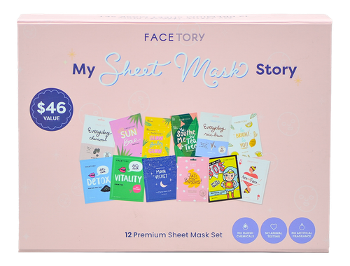 Facetory My Sheet Mask Story Premium Sheet Mask Set-image1