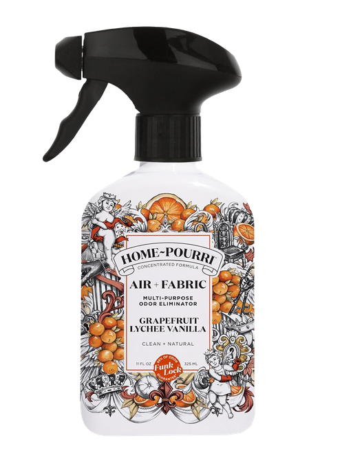 Home-Pourri Air+Fabric Multi-Purpose Odor Eliminator Grapefruit & Lychee Vanilla-image1