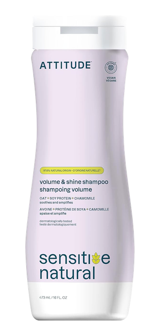 Attitude Oatmeal Sensitive Natural Volume & Shine Shampoo-image1